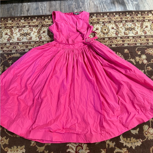 Karl Lagerfeld Dresses & Skirts - Karl Lagerfeld Hot Pink Fit-and-Flare Dress